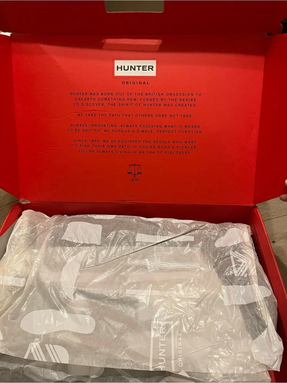 Hunter Black Tall Rubber Rain Boots - Women's